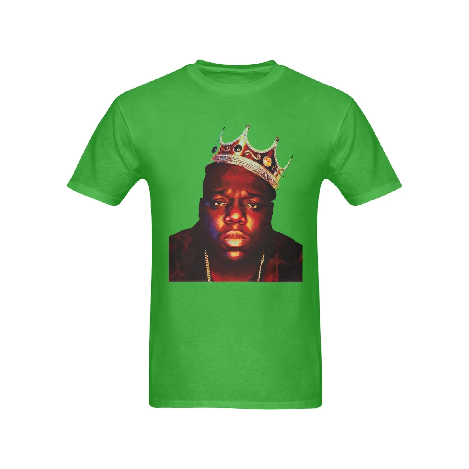 Biggie Smalls Crown Men's T-shirt 100% Cotton