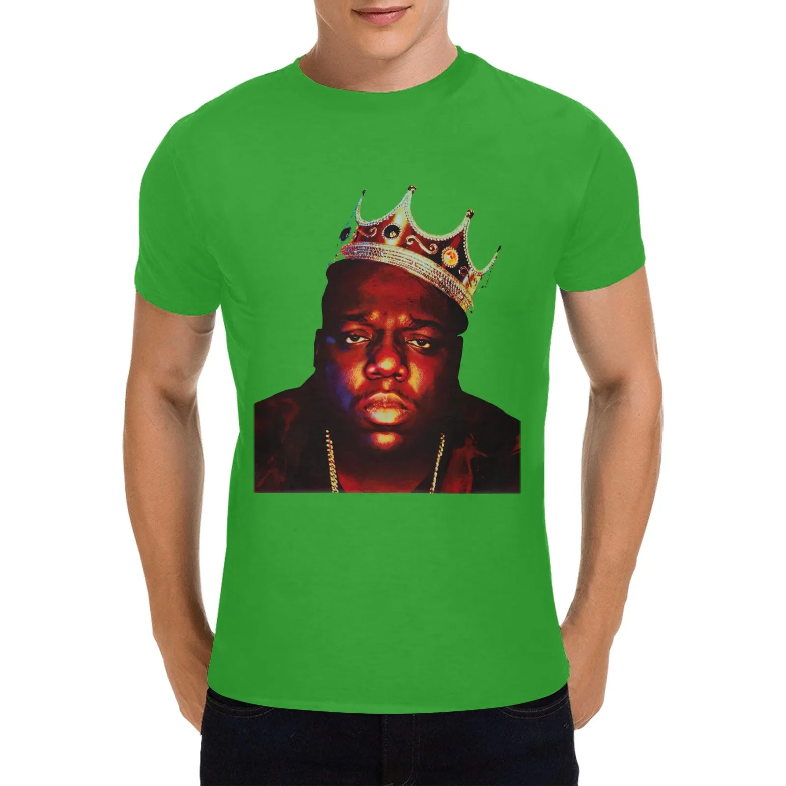 Biggie Smalls Crown Men's T-shirt 100% Cotton