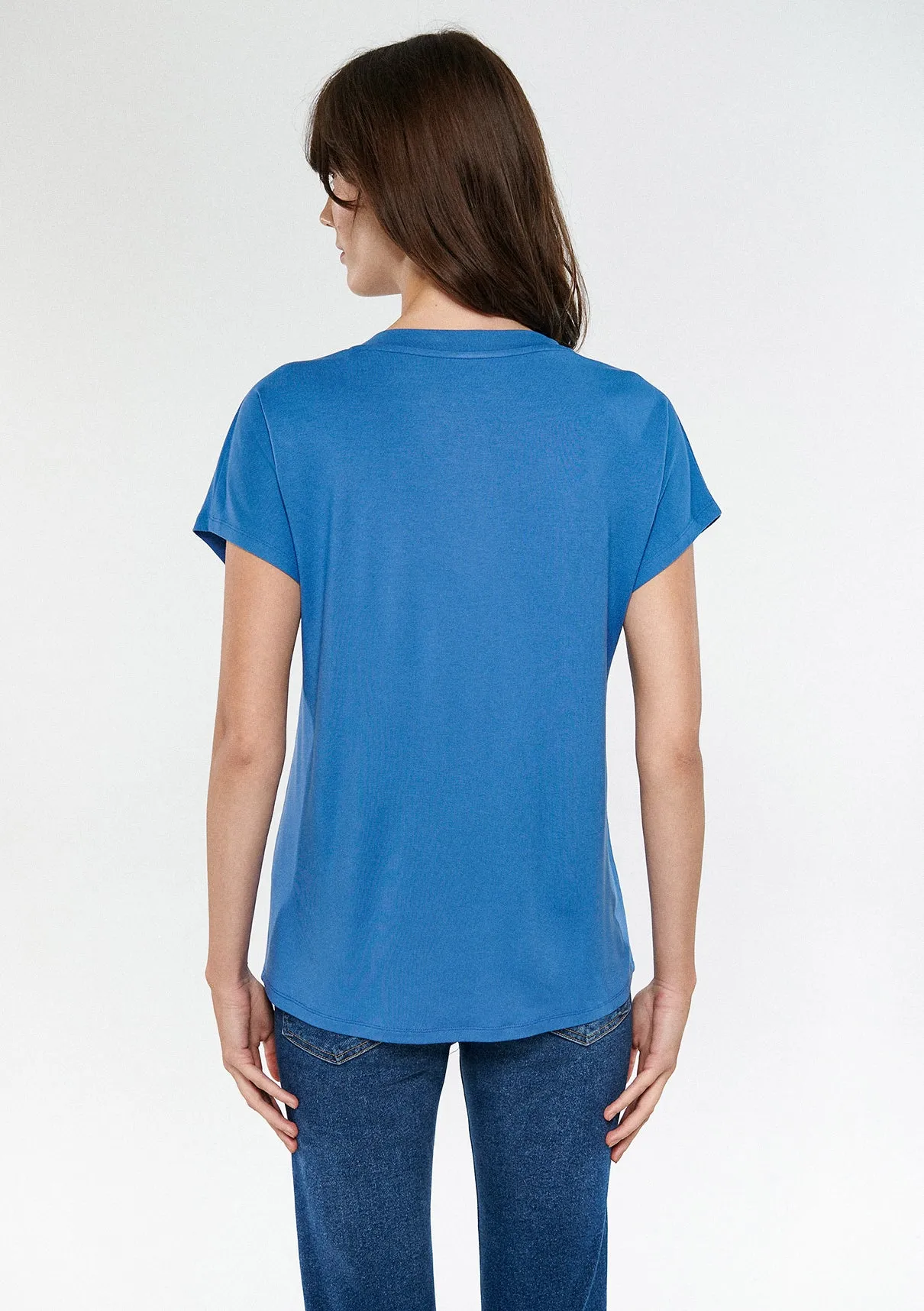 Blue Basic T-Shirt