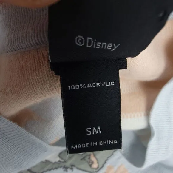 BOXLUNCH Disney Lady and the Tramp Tonal Portrait Novelty Cardigan Sweater Gray