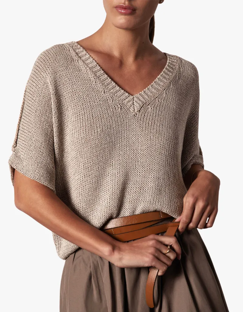 Brochu Walker Gaia Tee in Moonstone