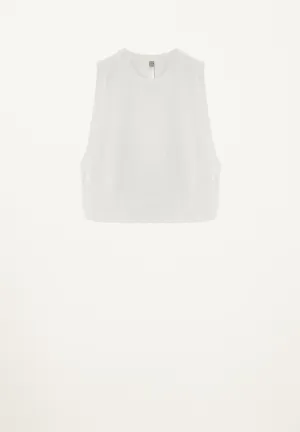 Cafe Tank in White