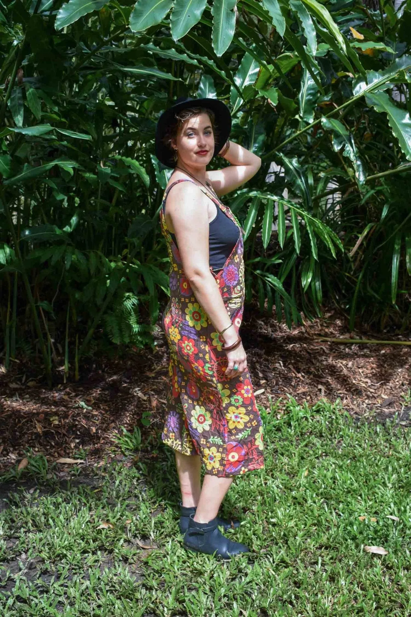Carlita Overalls - Happy Brown