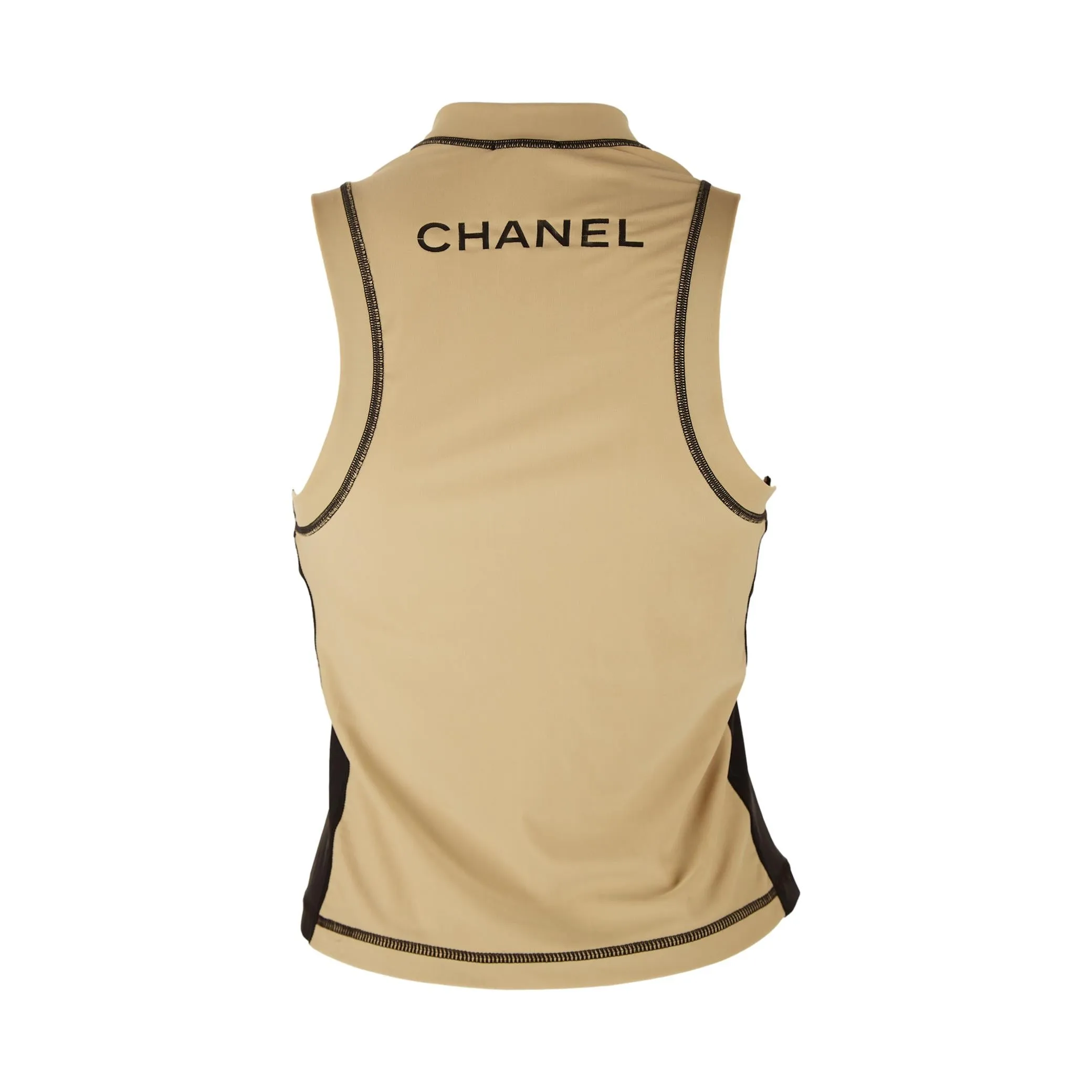 Chanel Nude Logo Tank