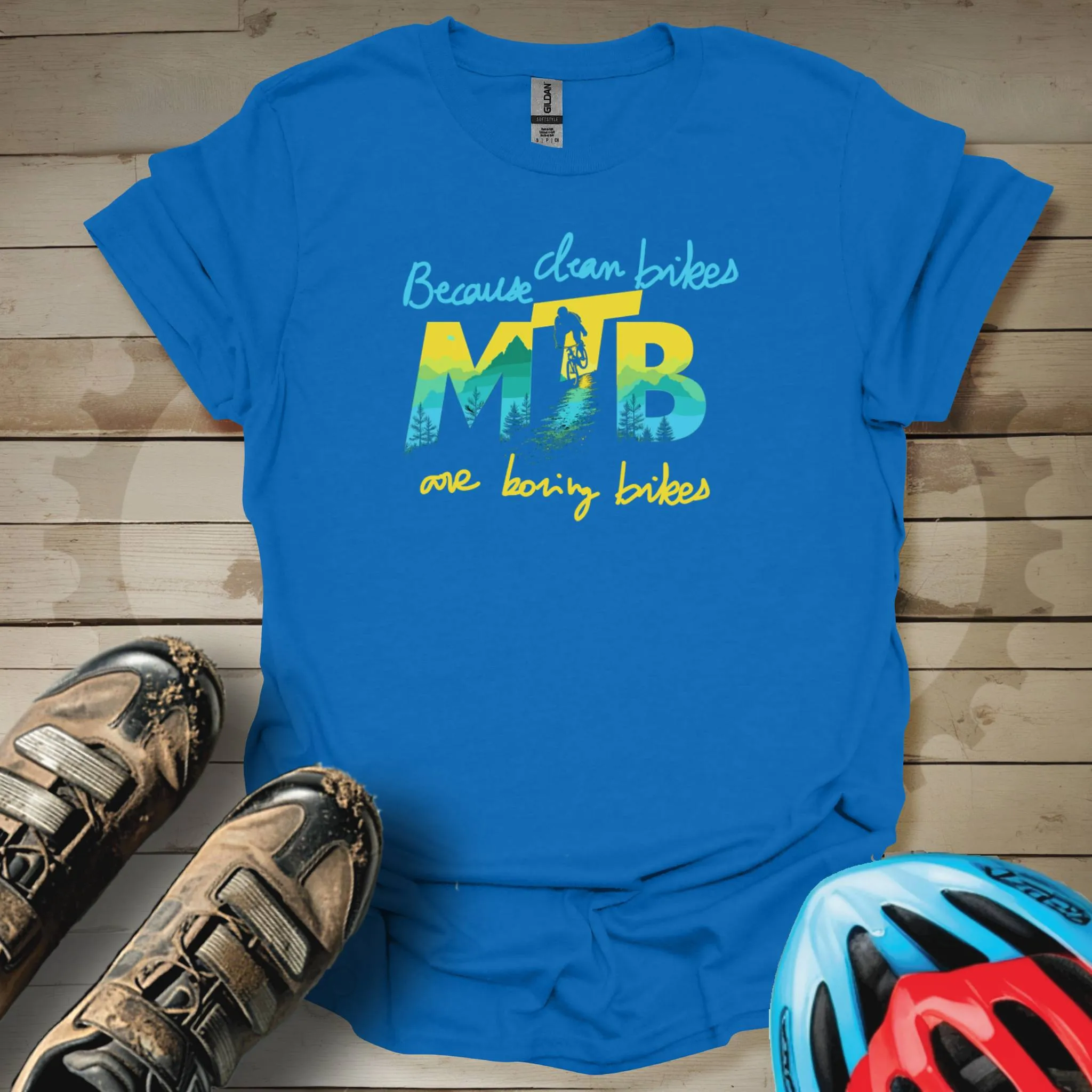 Clean Bikes Boring T-Shirt