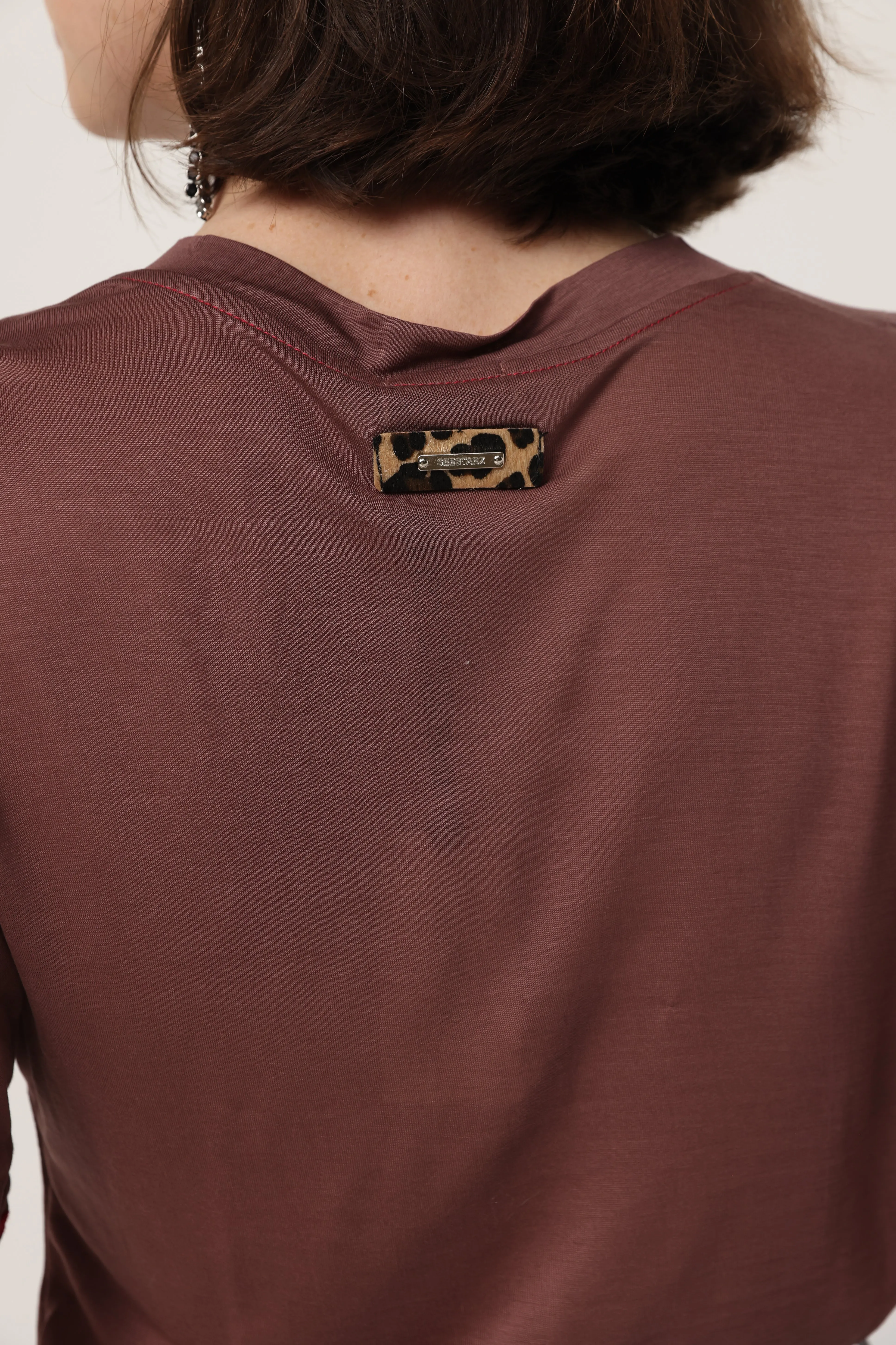 Clean Brown V T-Shirt