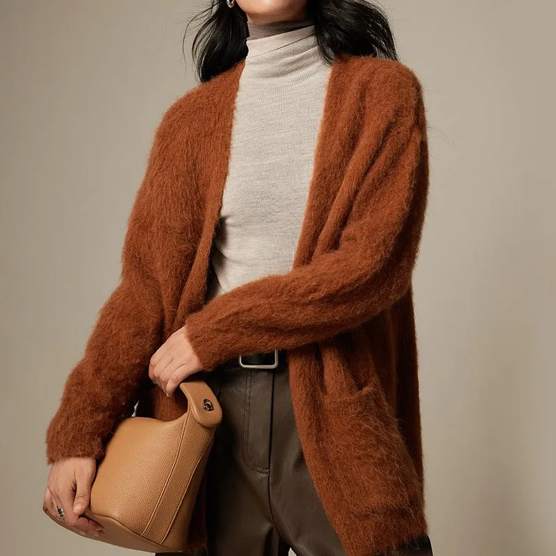 Céleste Bouchard Soft Alpaca Cardigan
