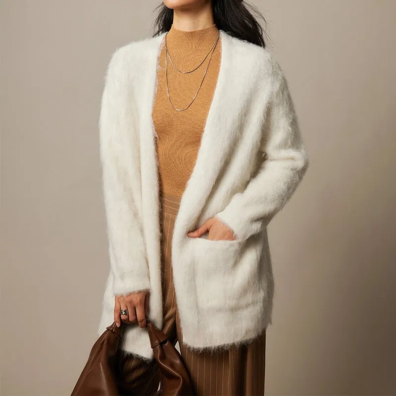 Céleste Bouchard Soft Alpaca Cardigan