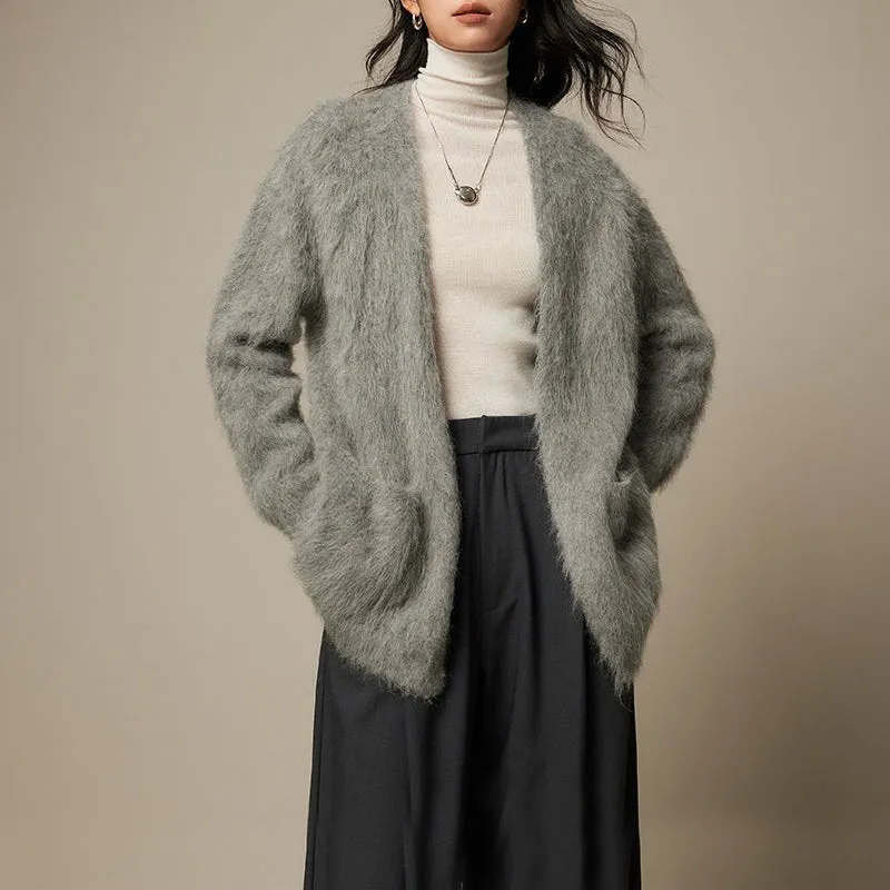 Céleste Bouchard Soft Alpaca Cardigan