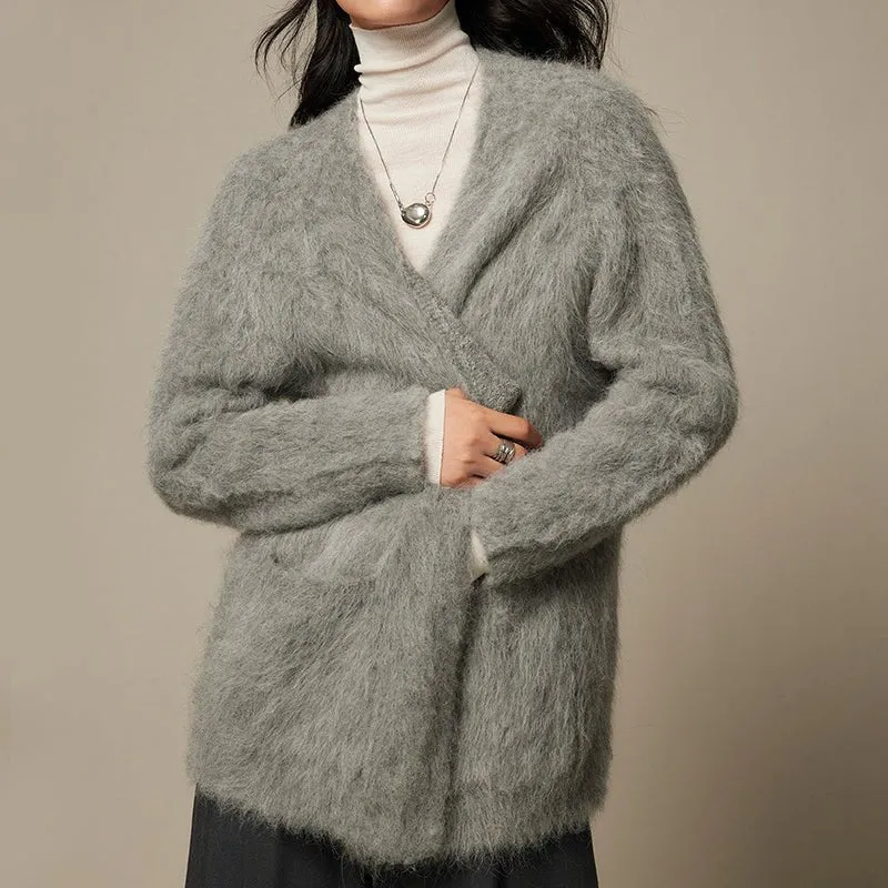 Céleste Bouchard Soft Alpaca Cardigan