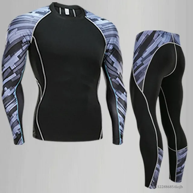 Compression Shirt   Pants Skin-Tight Suit