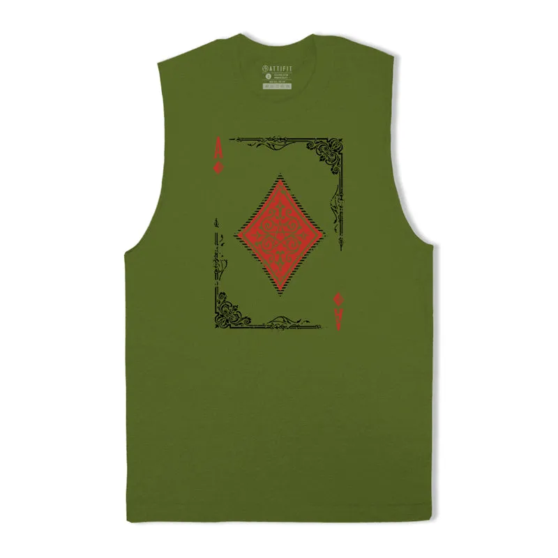 Cotton Square A Graphic Men's Tank Top