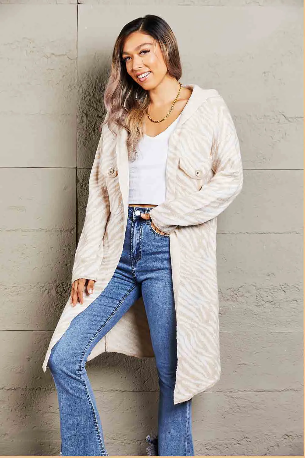 Cute & Demure Cardigan- 2 Colors (Cream, Grey)
