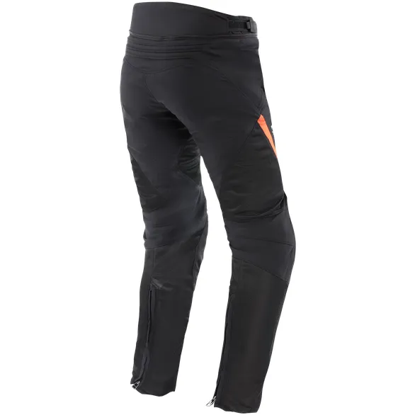 Dainese Drake 2 Super Air Textile Trouser Black / Fluo Red