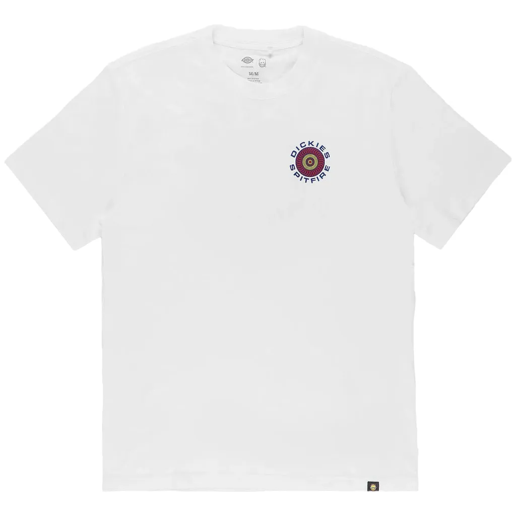 DICKIES X SPITFIRE S/S TEE - WHITE
