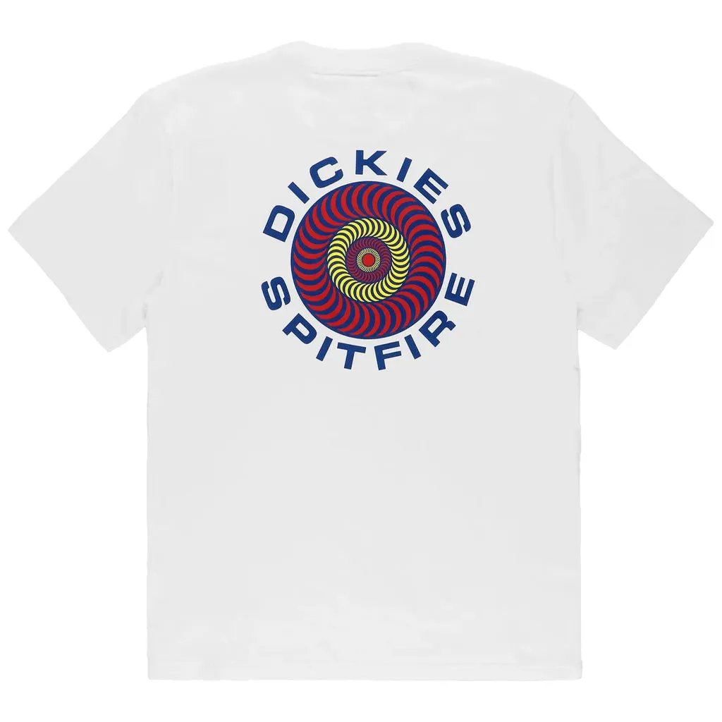 DICKIES X SPITFIRE S/S TEE - WHITE