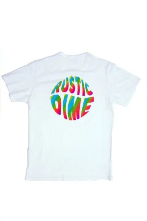 DIME TEE | TIE DYE FLARE