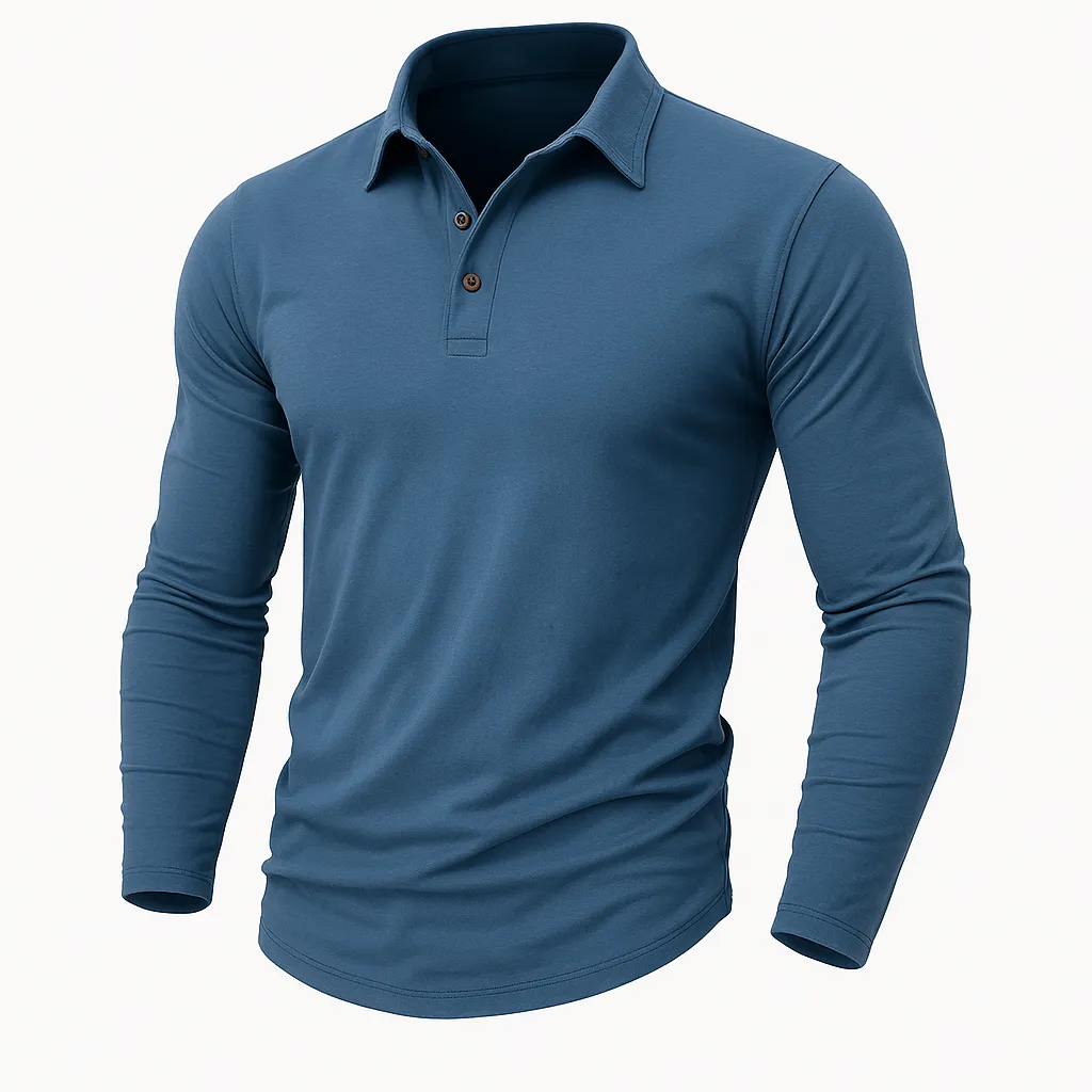Domoir | Refined Cotton Polo Shirt