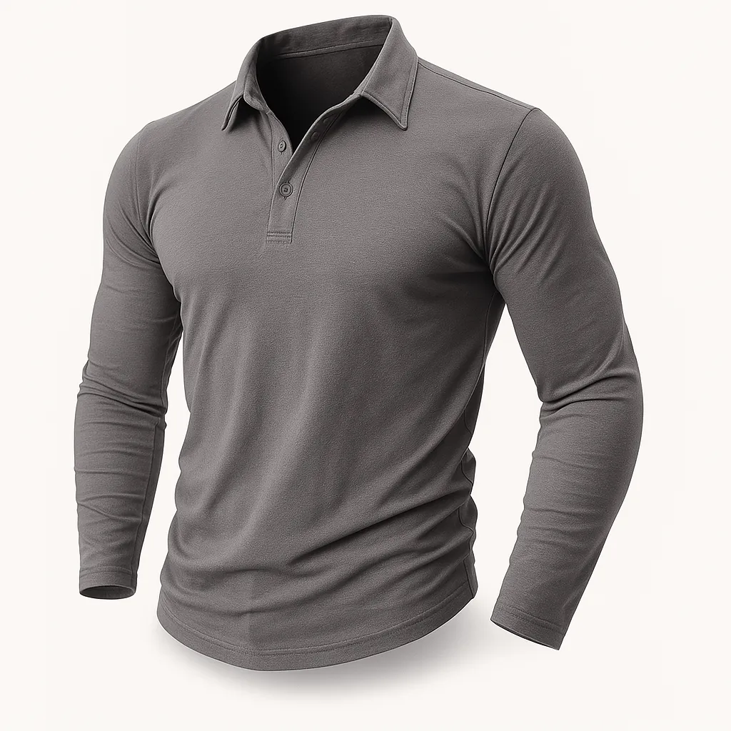 Domoir | Refined Cotton Polo Shirt