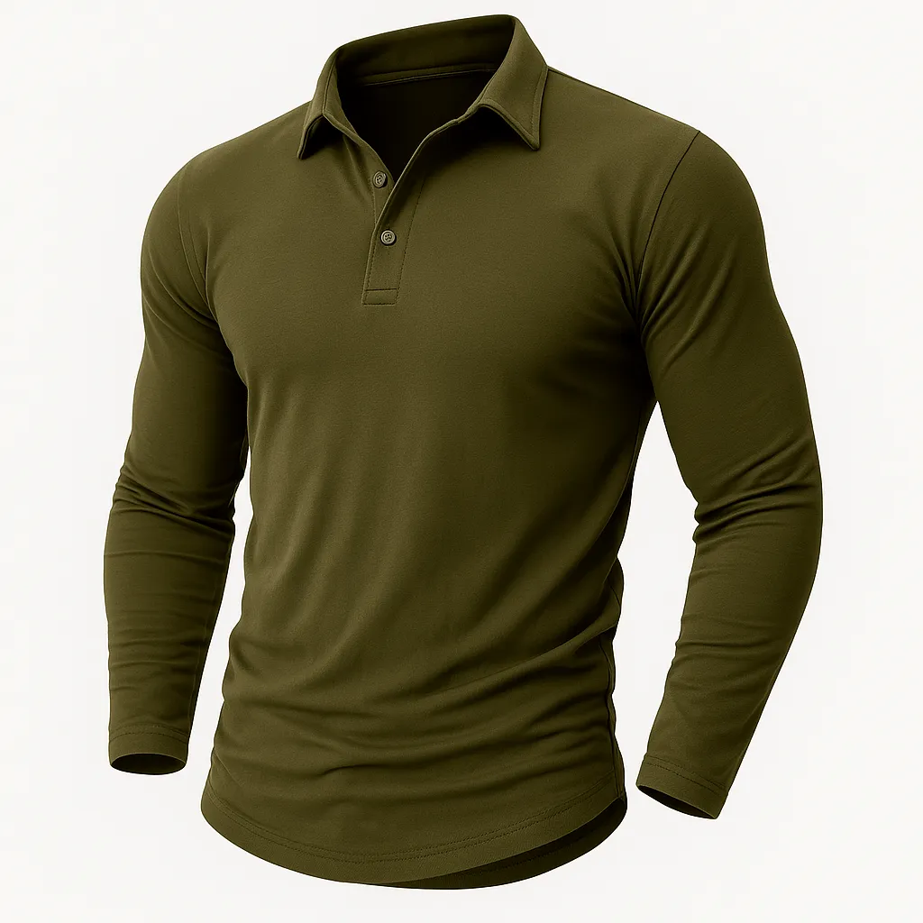 Domoir | Refined Cotton Polo Shirt