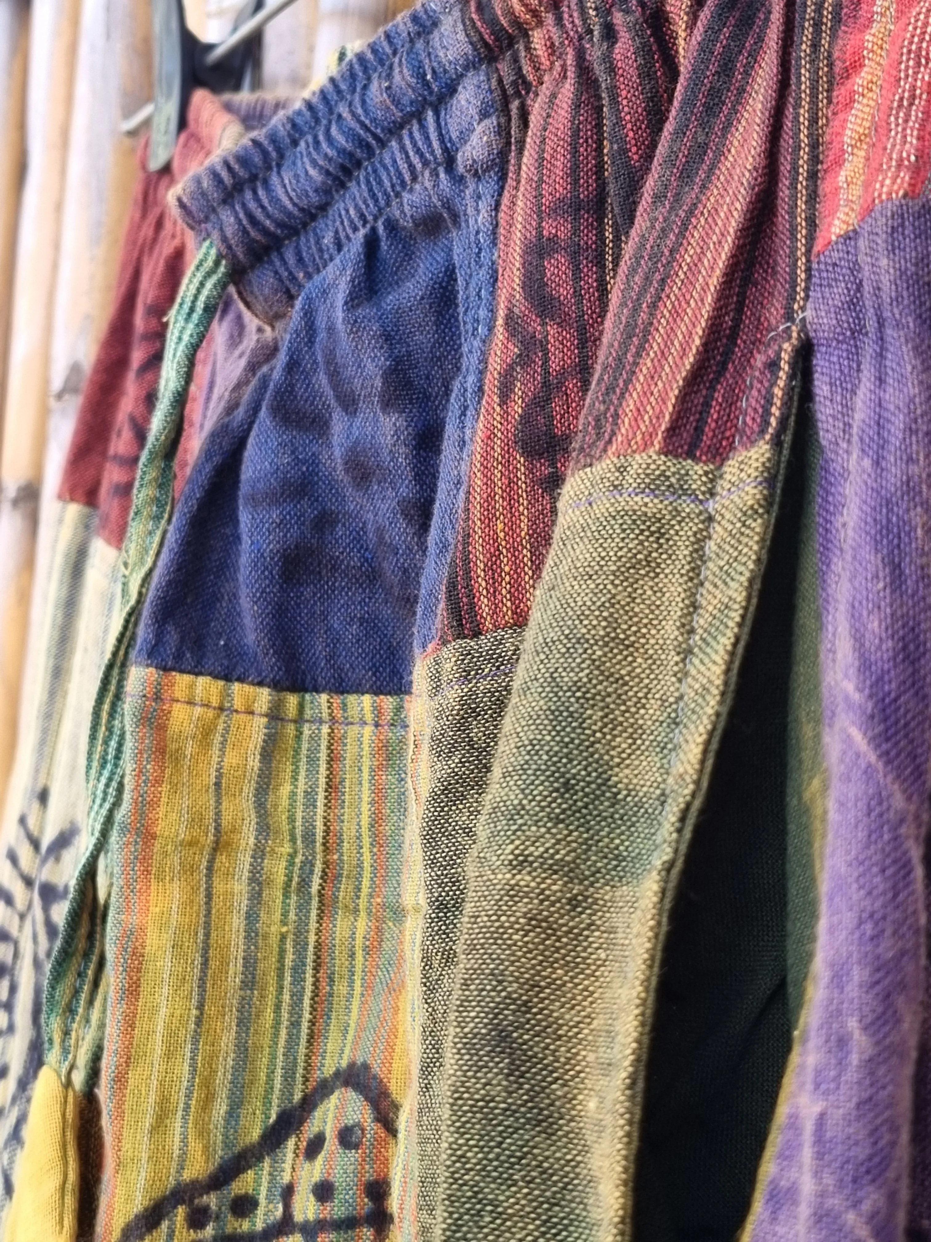 Druid's Cotton Patchwork Pants (Medium)