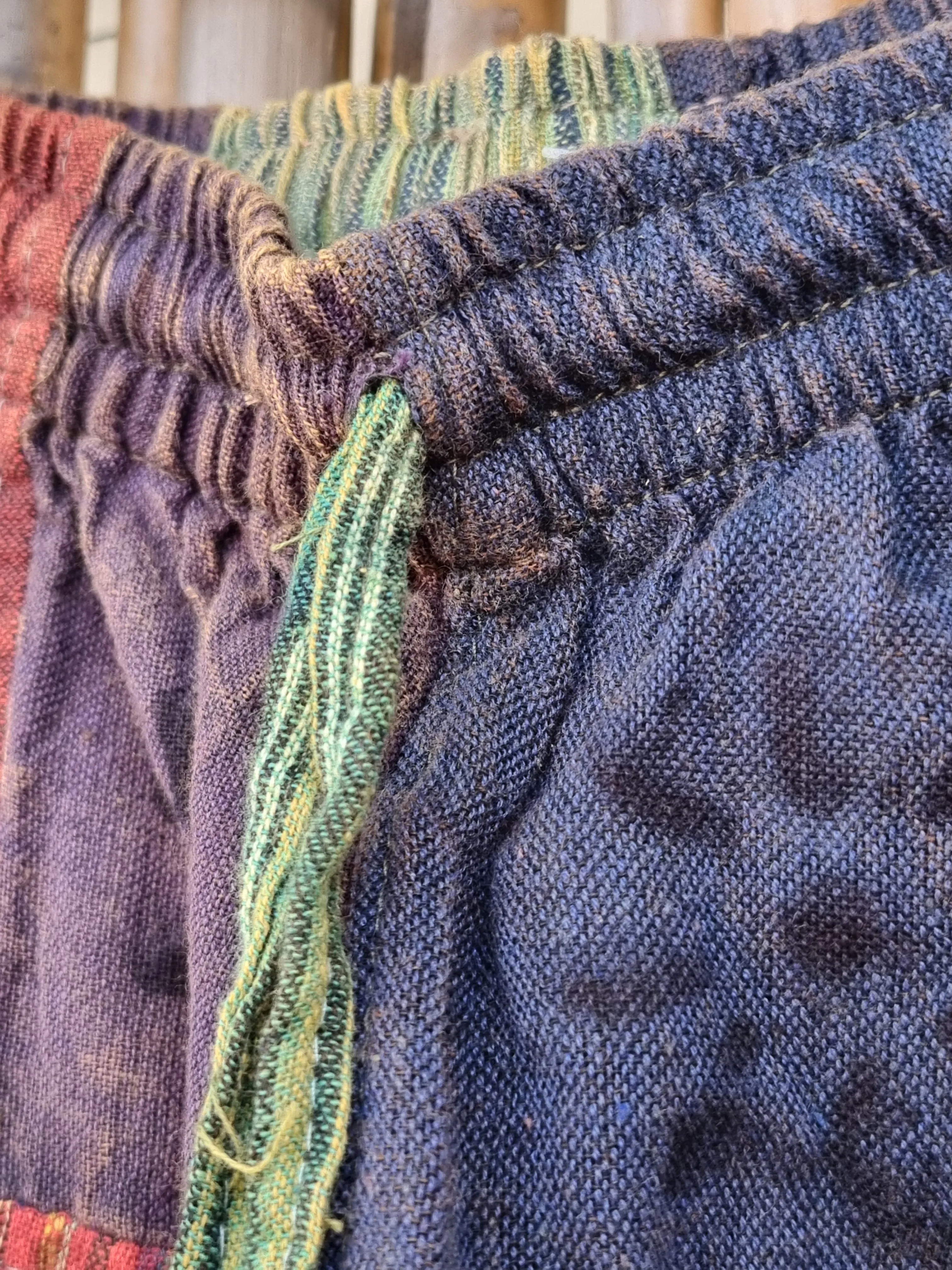 Druid's Cotton Patchwork Pants (Medium)