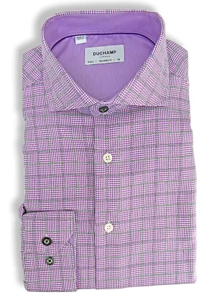 Duchamp London Check Dress Shirt