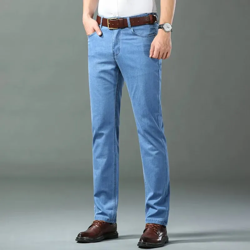 Elegante Eissilk Business Jeans für Männer