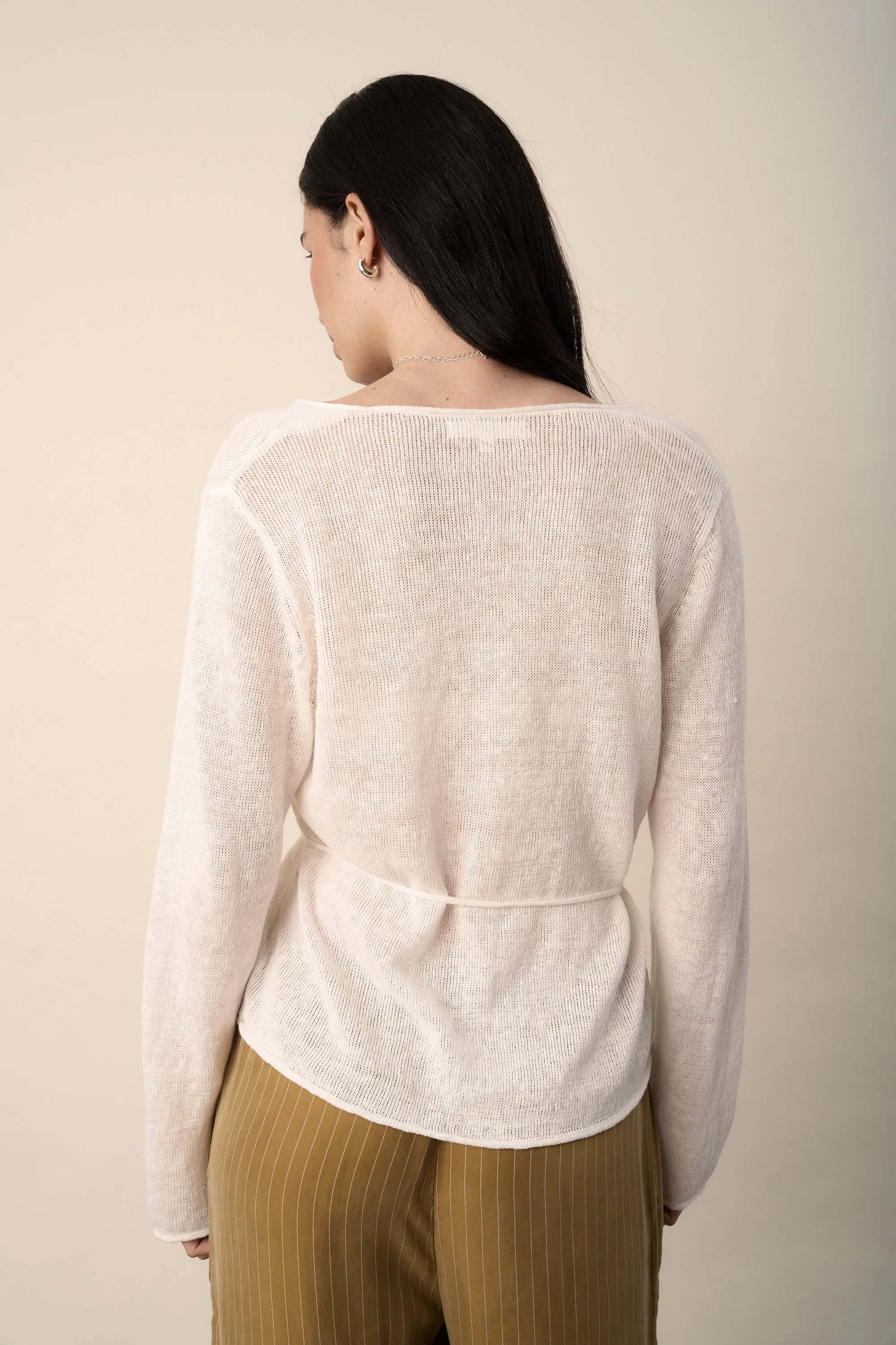 Elementary Delilah Tie Waist Cardigan