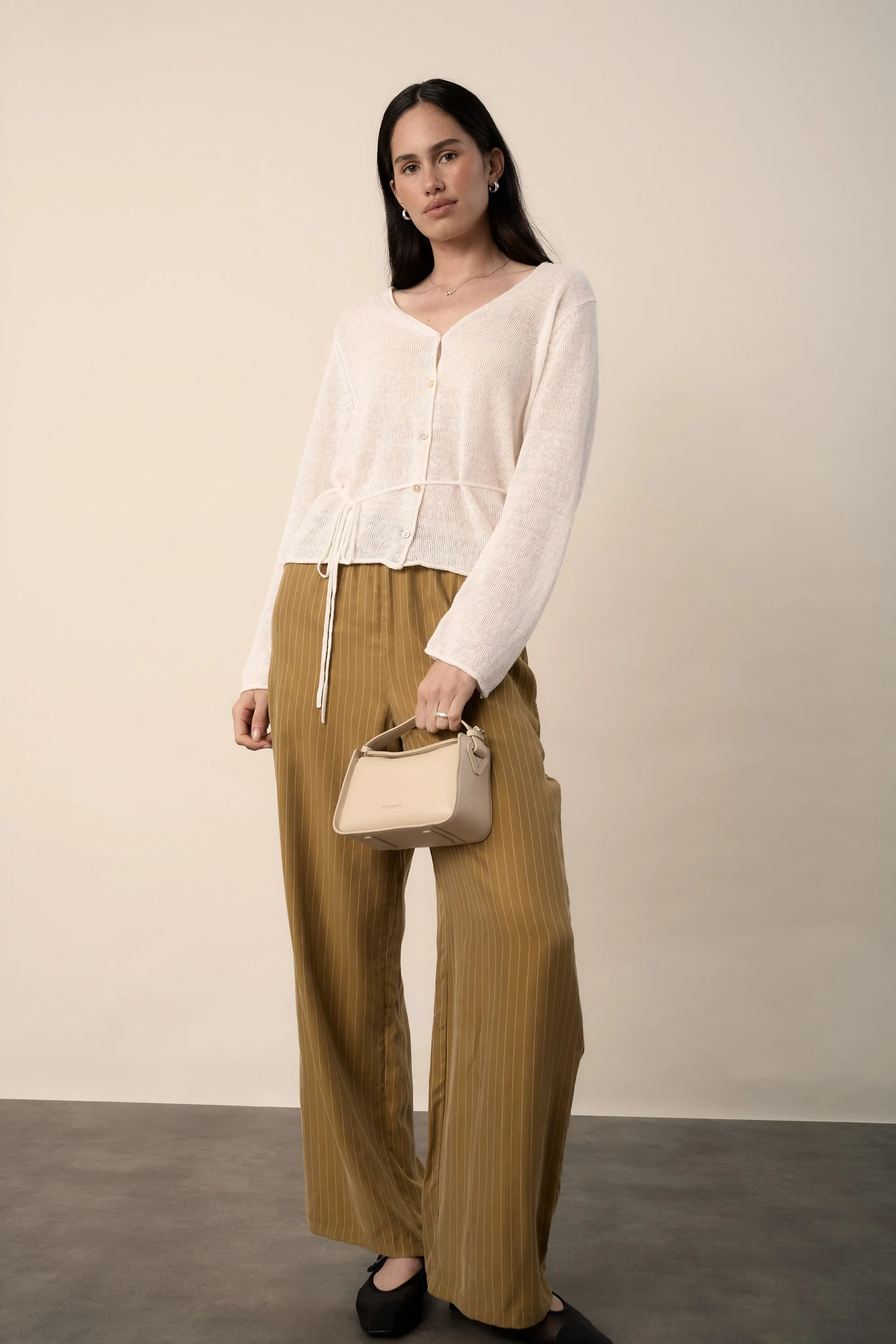 Elementary Delilah Tie Waist Cardigan