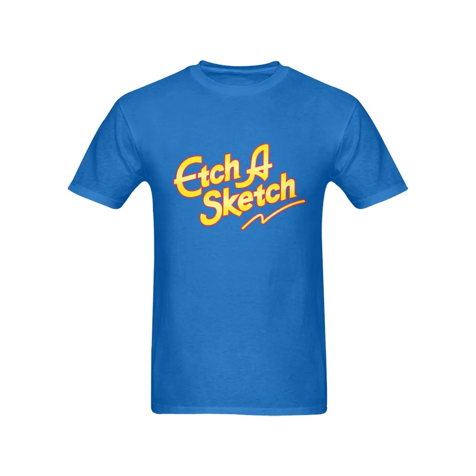 Etch A Sketch Men's T-shirt 100% Cotton