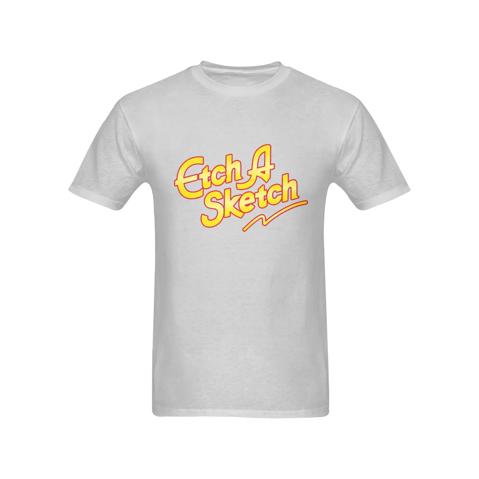 Etch A Sketch Men's T-shirt 100% Cotton