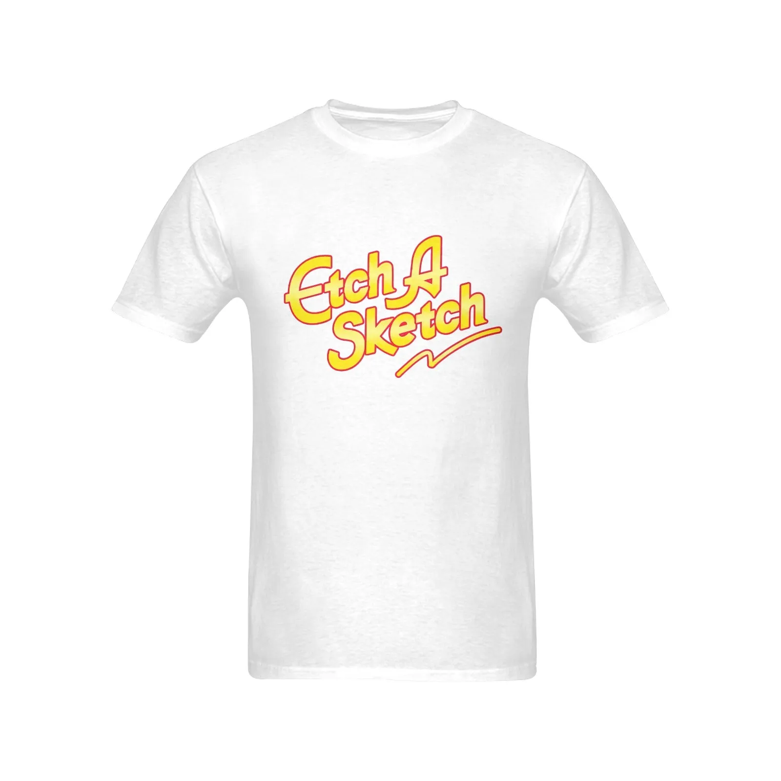 Etch A Sketch Men's T-shirt 100% Cotton