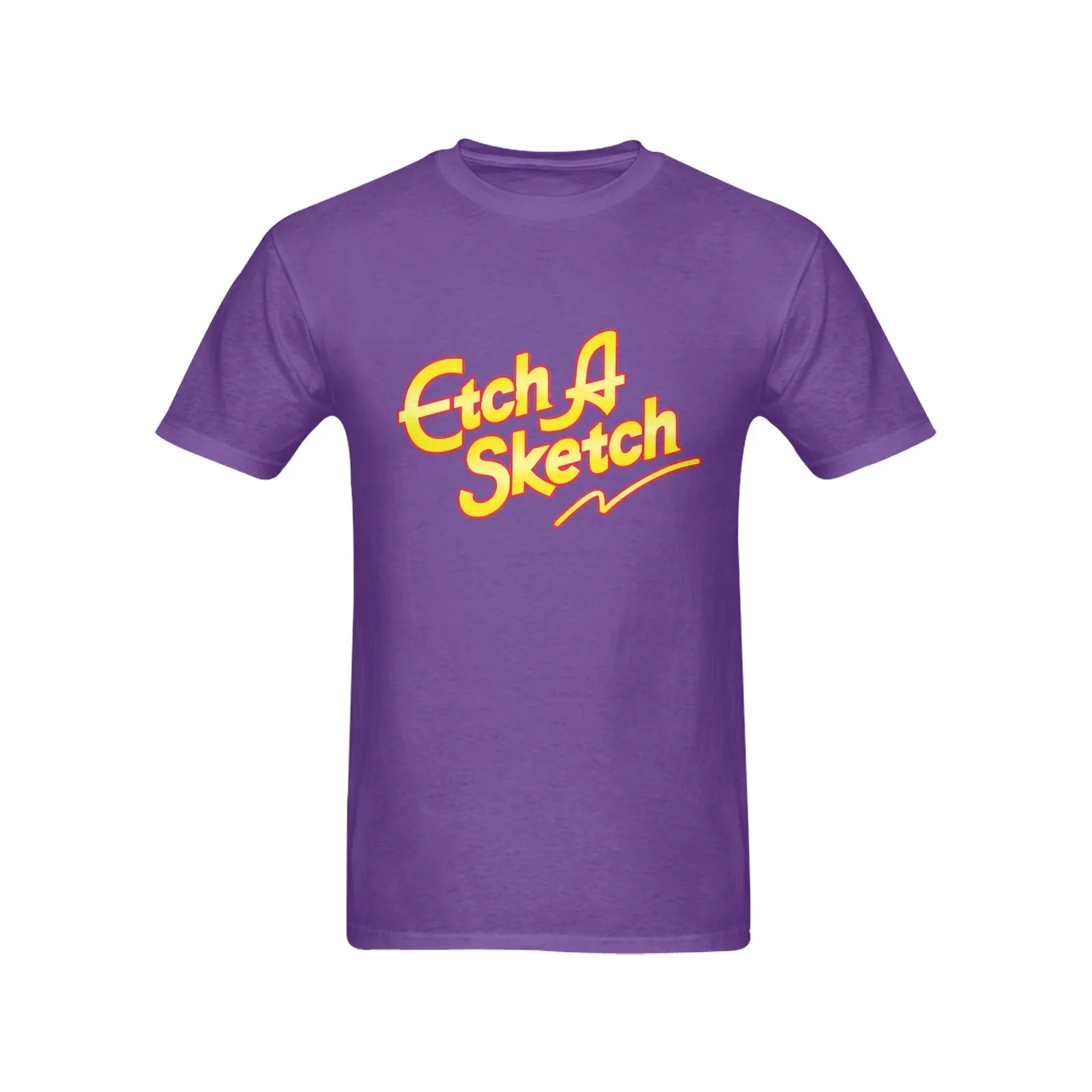 Etch A Sketch Men's T-shirt 100% Cotton