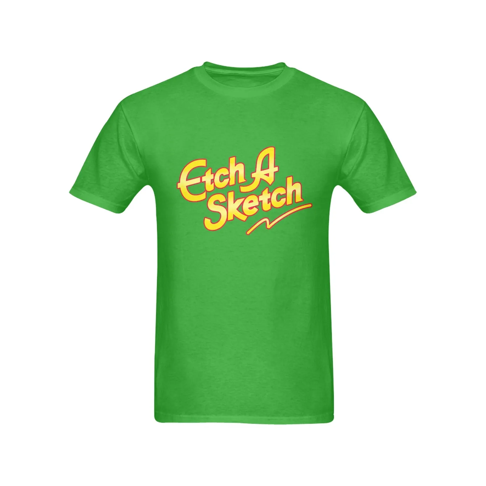 Etch A Sketch Men's T-shirt 100% Cotton