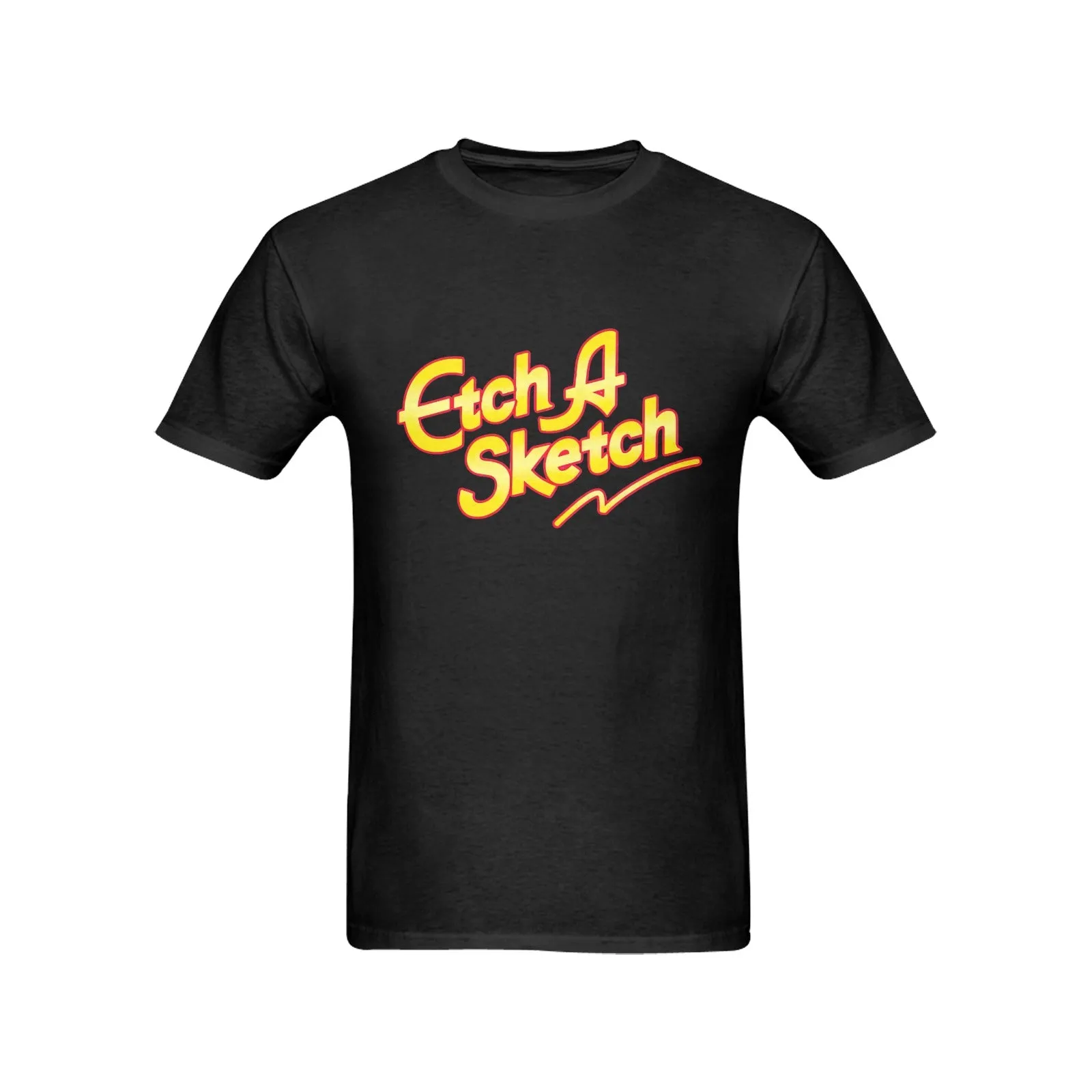 Etch A Sketch Men's T-shirt 100% Cotton