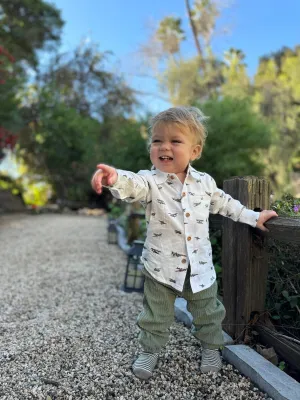 ettie   h Baby Boys Kirby Pants - Green