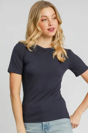 Everyday Basic Top - Navy