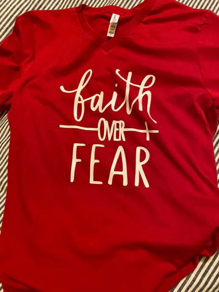 Faith Over Fear Tee