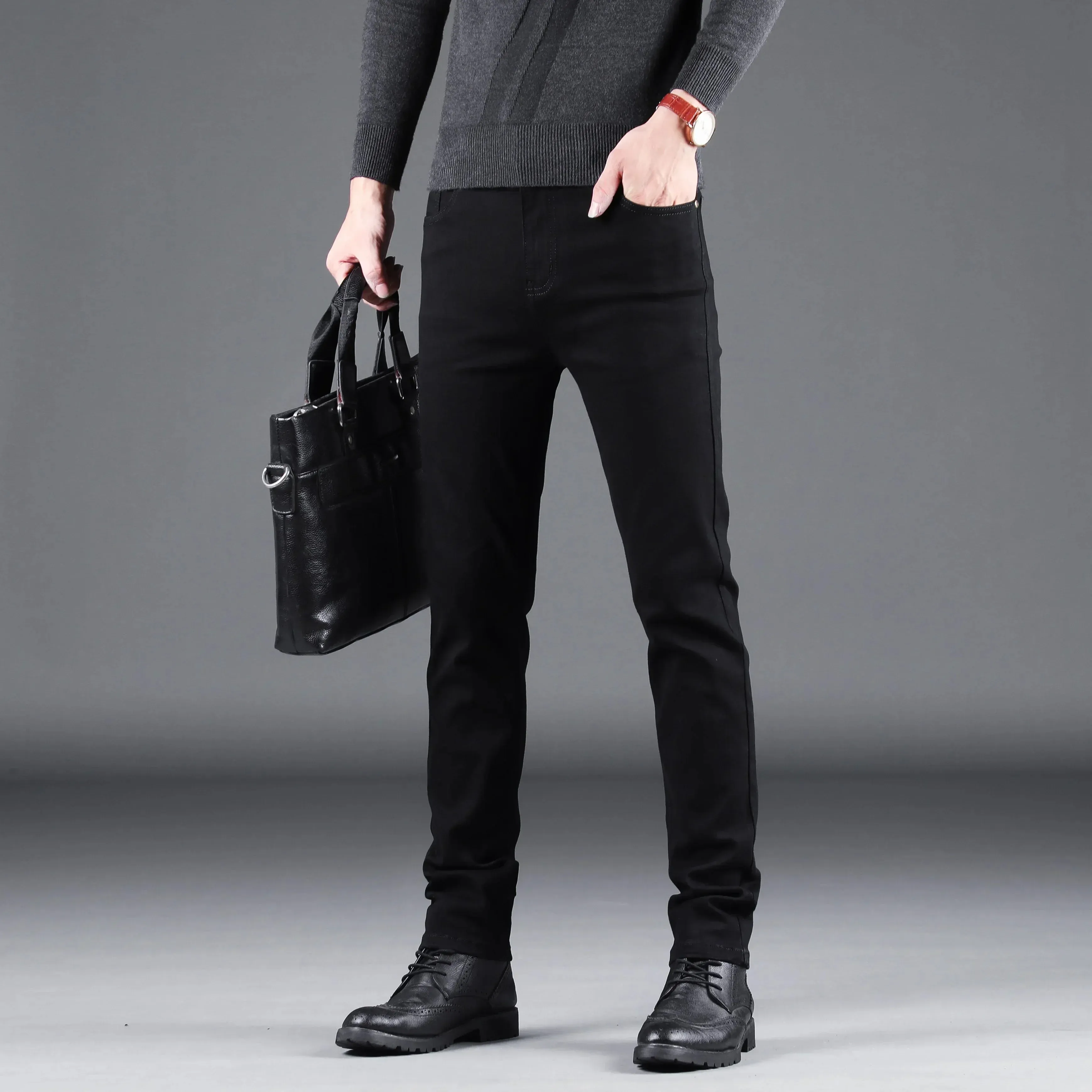 FlexDenim Herren Winterstretch Jeans