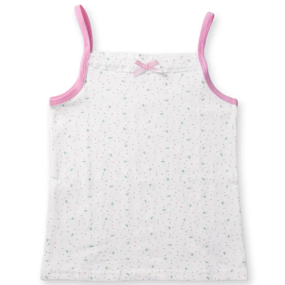 Floral Cartoon Tank Top