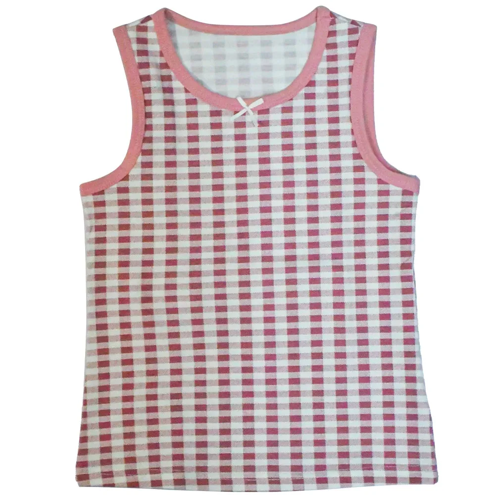 Floral Cartoon Tank Top