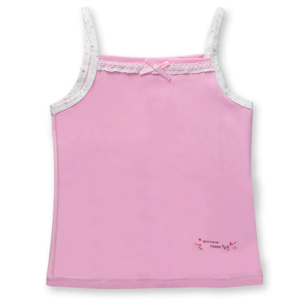 Floral Cartoon Tank Top