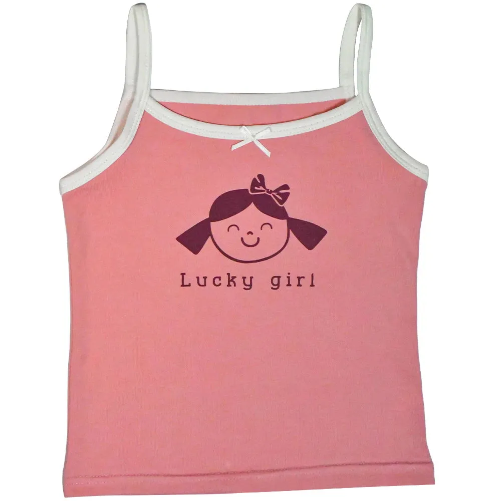 Floral Cartoon Tank Top