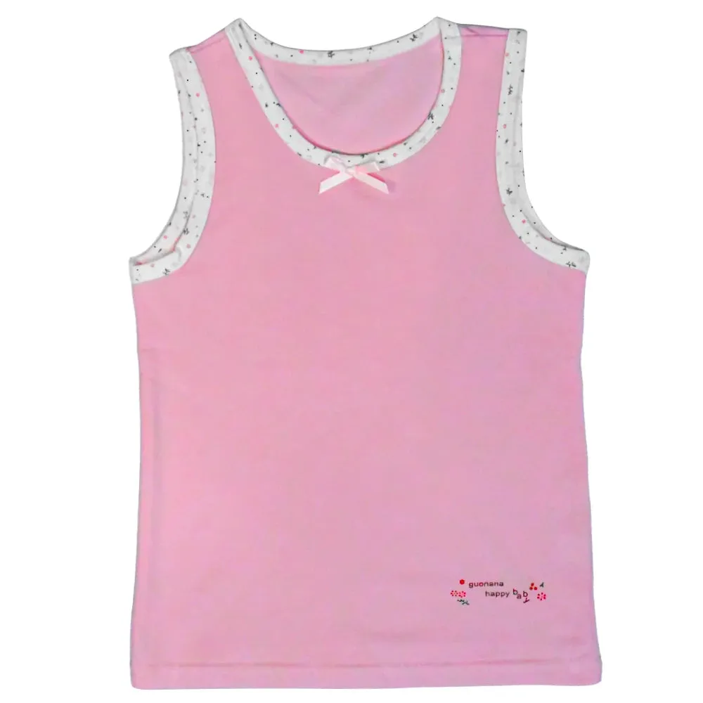 Floral Cartoon Tank Top