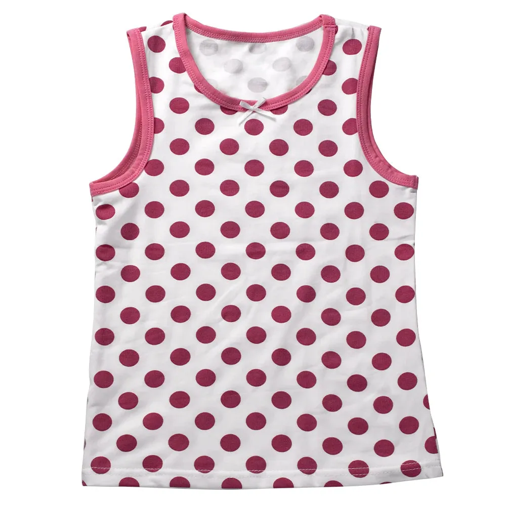 Floral Cartoon Tank Top