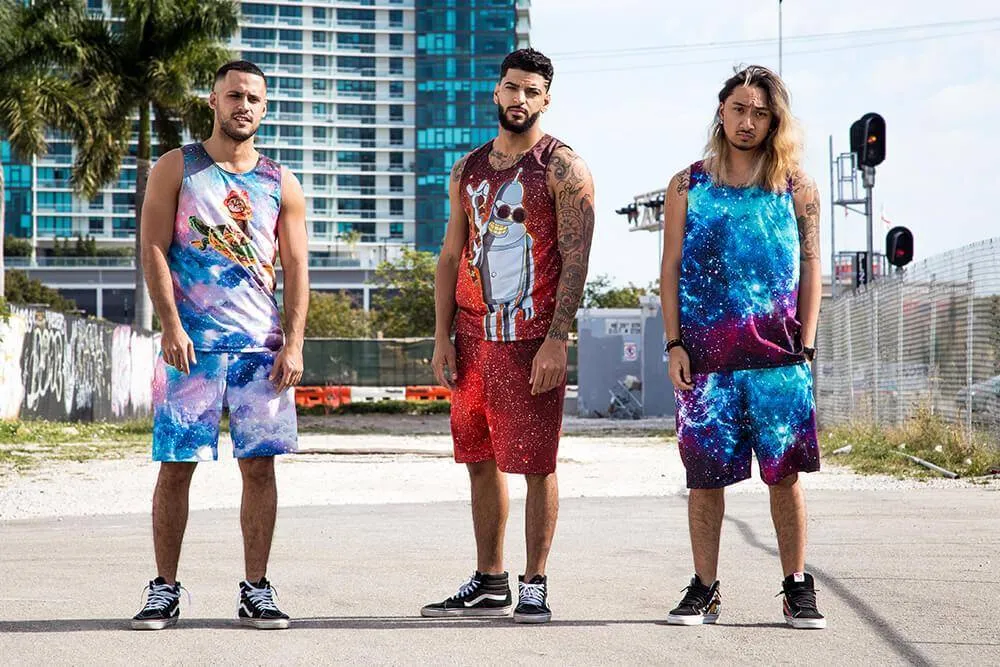 Flying Unicorn Tank and Shorts Rave Outfit