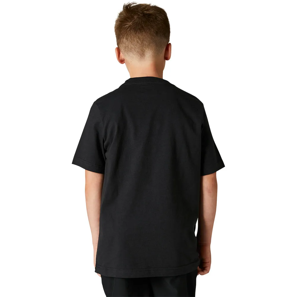FOX YOUTH LEGACY SS TEE [BLACK/PINK]