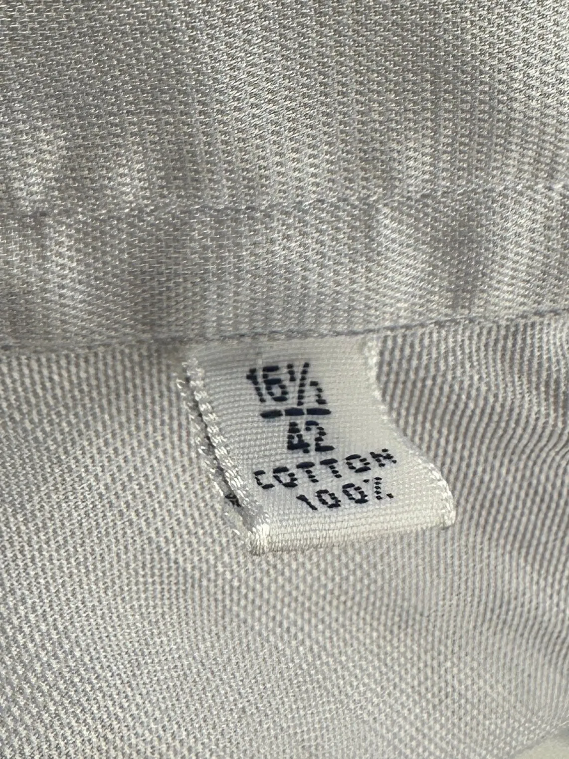 Fray Light Grey Button Down Shirt