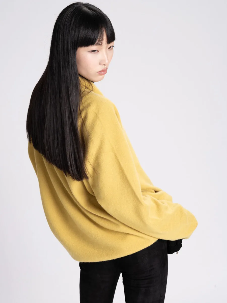 Frenckenberger Cross Front Cashmere Sweater